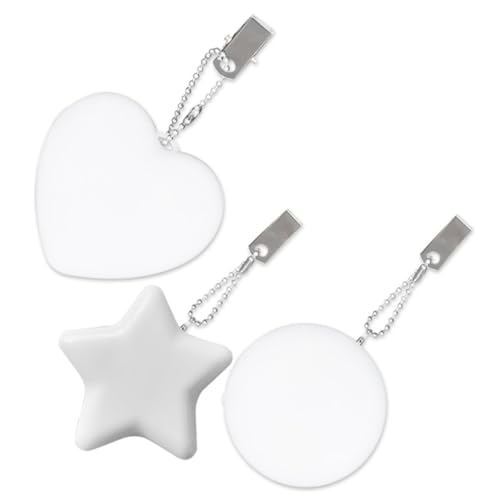VALICLUD 3 Stück LED Touch Sensor Handtaschenlicht Kleine Taschenlampe mit Sanfter Beleuchtung Kompakt und Einfach zu Tragen als Geldbörsenlicht und Nachtlampe für Tasche und Rucksack von VALICLUD