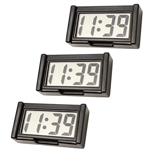 VALICLUD 3 Stück Mini Digitale Uhr für Auto Kompakte Dashboard Uhren Großem Display für Wohn und Bürogebrauch Klare Zahlen und Leichtes Design VALICLUD 3 Stück Mini Digitale Uhr für Auto Kompakte Dashboard Uhren Großem Display für Wohn und Bürogebrauch Klare Zahlen und Leichtes Design von VALICLUD