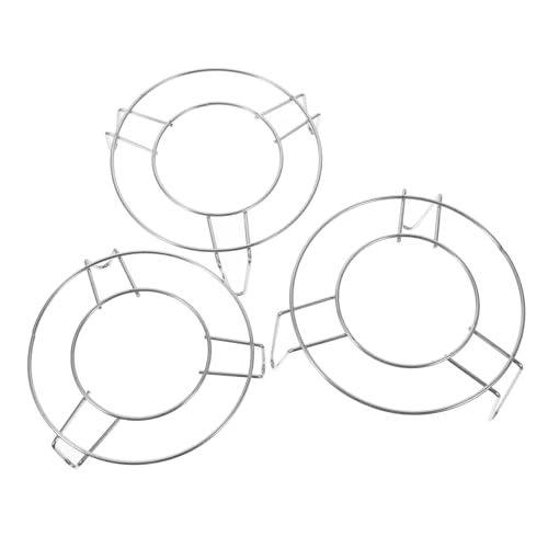 VALICLUD 3 Stück Teiliges Dampfgarer Rack mit Stabiles Dreibein Design Hitzebeständig Leicht zu Reinigen für Dampfgarer Wok und Kochtöpfe Geeignet von VALICLUD