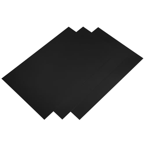 VALICLUD 3 Stück Teiliges Eloxiertes Aluminiumblech Gravurplatten für Schilder und Diy Projekte Dicke Langlebig und Vielseitig Einsetzbar von VALICLUD