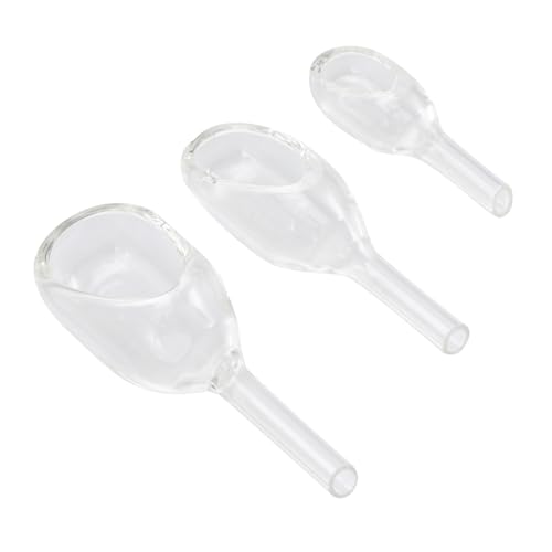 VALICLUD 3 Stück Teiliges Glas-wiegeboot Klaren Labor-glas-wiegetrichtern Präzise bis Gleichmäßiges Gewicht Einfaches Abgießen für Experimentelle Probenübertragung im Labor VALICLUD 3 Stück Teiliges Glas-wiegeboot Klaren Labor-glas-wiegetrichtern Präzise bis Gleichmäßiges Gewicht Einfaches Abgießen für Experimentelle Probenübertragung im Labor von VALICLUD