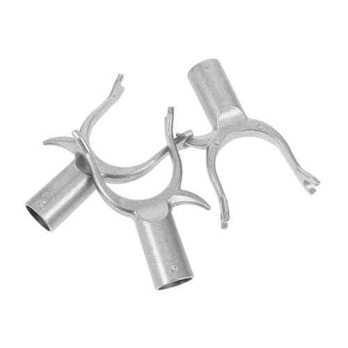VALICLUD 3 Stück Teiliges Kleiderstangengabel aus Langlebiger Aluminiumlegierung Innendurchmesser Robust und Verschleißfest Einfach Montierbar Praktisches Zubehör für Wäschestangen und VALICLUD 3 Stück Teiliges Kleiderstangengabel aus Langlebiger Aluminiumlegierung Innendurchmesser Robust und Verschleißfest Einfach Montierbar Praktisches Zubehör für Wäschestangen und von VALICLUD
