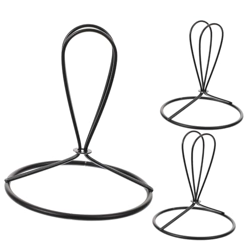 VALICLUD 3 Stück Teiliges Lampenschirm Clips Schwarzem Stabile Lampenfassung Halterung für DIY Steh Tischlampen Praktisches Zubehör für Lampenschirme und Leuchten von VALICLUD