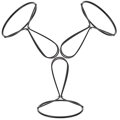 VALICLUD 3 Stück Teiliges Lampenschirm Halter aus Stabilem Runde Lampenfassung Ersatzclips DIY Lampenschirm Adapter für Tisch und Stehlampen Vielseitig Einsetzbar für Zuhause und von VALICLUD