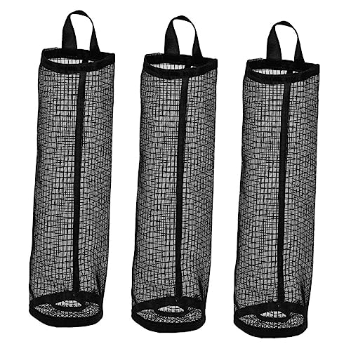 VALICLUD 3 Stück Teiliges Netz Aufbewahrungstaschen mit Haken Robuste Wiederverwendbare Haushaltsbeutelhalter aus Waschbare Einkaufstüten Organizer für Küche und Müllbeutelspender VALICLUD 3 Stück Teiliges Netz Aufbewahrungstaschen mit Haken Robuste Wiederverwendbare Haushaltsbeutelhalter aus Waschbare Einkaufstüten Organizer für Küche und Müllbeutelspender von VALICLUD