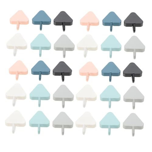 VALICLUD 30 Stück Teiliges Selbstklebende Wandhaken ohne Bohren Farbige Mehrzweck handtuchhaken für Badezimmer Robust Kratzfrei Geeignet für Tür Wandmontage zur Praktischen Aufbewahrung VALICLUD 30 Stück Teiliges Selbstklebende Wandhaken ohne Bohren Farbige Mehrzweck handtuchhaken für Badezimmer Robust Kratzfrei Geeignet für Tür Wandmontage zur Praktischen Aufbewahrung von VALICLUD