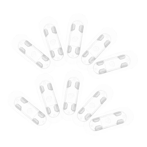 VALICLUD 30Stücke Selbstklebende Kabelhalter Transparente Kabelclips für Schreibtisch Wand Langlebige Kabelorganisation für Zuhause Kabelmanagement Clips von VALICLUD