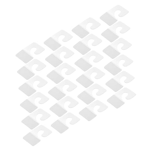 VALICLUD 350 Stück Selbstklebende Klare Aufhängelaschen mit Loch Abnehmbare Kunststoff Haken für Preisetiketten Vielseitige Ladendekoration und Ordnungshelfer VALICLUD 350 Stück Selbstklebende Klare Aufhängelaschen mit Loch Abnehmbare Kunststoff Haken für Preisetiketten Vielseitige Ladendekoration und Ordnungshelfer von VALICLUD