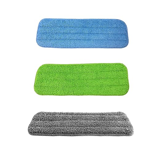 VALICLUD 3Stücke Austausch Mopptücher für Sprühwischer Waschbare Wischbezüge und Effizientes Reinigungswerkzeug für Böden Wände und Fenster Hohe von VALICLUD