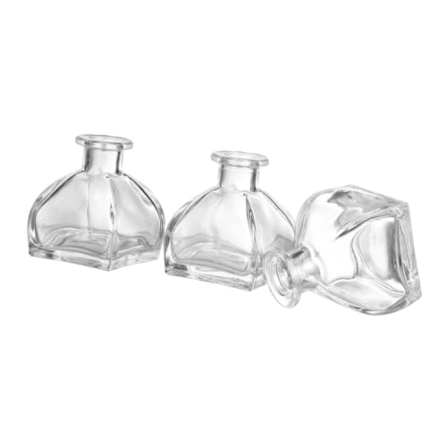 VALICLUD 3Stücke Teiliges Glasdiffusorflaschen Für Aromatherapie Transparente Nachfüllbare Duftflaschen Vielseitig Einsetzbar Dekoration Parfümdiffusor Und Vase Für Wohnkultur von VALICLUD