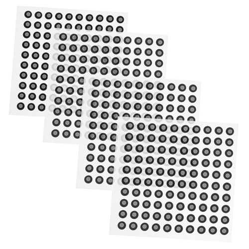VALICLUD 4 Blatt Scanner Positioning Targets Reflektierende Markierungspunkte Präzise Optische Tracking Tools für Alignment systeme Vielseitige Referenzpunkte für Hochgenaue Erfassung von VALICLUD