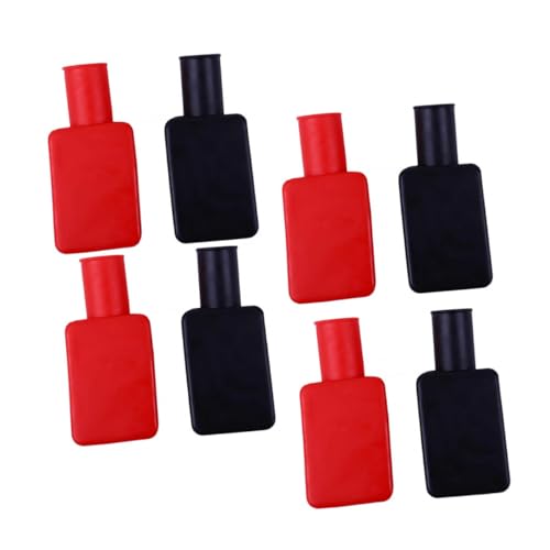 VALICLUD 4 Paare Batteriepolklemmen Schutzkappen aus Flexiblem Gummi Langlebige Batterieklemmen Abdeckkappen in Schwarz und Rot Schutz vor Stromfluss für Autobatterieanschlüsse VALICLUD 4 Paare Batteriepolklemmen Schutzkappen aus Flexiblem Gummi Langlebige Batterieklemmen Abdeckkappen in Schwarz und Rot Schutz vor Stromfluss für Autobatterieanschlüsse von VALICLUD