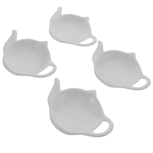 VALICLUD 4 Stück Keramik Teebeutelhalter Teekannenform Multifunktionale Kleine Schälchen für Gewürze Snacks Teebeutelaufbewahrung Haushalt Küchenuntersetzer VALICLUD 4 Stück Keramik Teebeutelhalter Teekannenform Multifunktionale Kleine Schälchen für Gewürze Snacks Teebeutelaufbewahrung Haushalt Küchenuntersetzer von VALICLUD