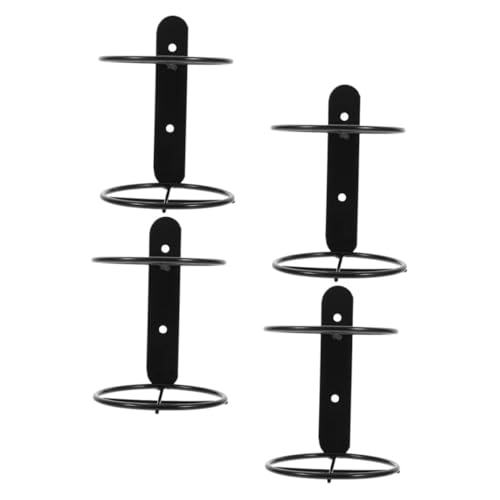 VALICLUD 4 Stück Metall Weinregal Wandmontage Einzelflaschenhalter Schwarz Wand Weinflaschenhalter Modern Robust für Küche Bar Wohnzimmer Dekoration VALICLUD 4 Stück Metall Weinregal Wandmontage Einzelflaschenhalter Schwarz Wand Weinflaschenhalter Modern Robust für Küche Bar Wohnzimmer Dekoration von VALICLUD