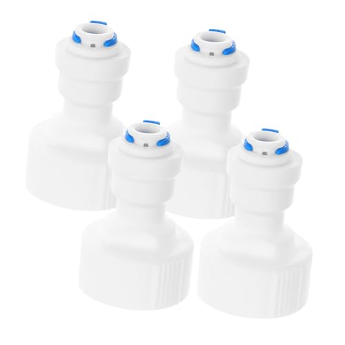 VALICLUD 4 Stück Schnellanschluss Wasserfilter Adapter Innengewinde Winkelverbinder Ersatzstück für Wasserleitungen Tee Verbinder Kompatibel mit Wasserreinigern Einfache Installation von VALICLUD