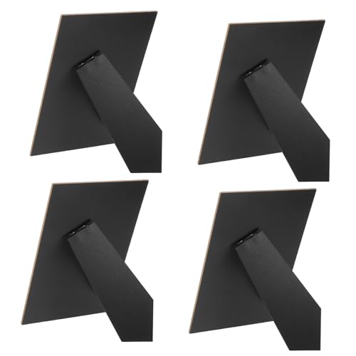 VALICLUD 4 Stück Schwarze Rückwand für Bilderrahmen Stabiler Tischständer mit Easel Rücken für Vertikale und Horizontale Displays für Foto und Fliesenrahmen VALICLUD 4 Stück Schwarze Rückwand für Bilderrahmen Stabiler Tischständer mit Easel Rücken für Vertikale und Horizontale Displays für Foto und Fliesenrahmen von VALICLUD