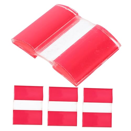 VALICLUD 4 Stück Selbstklebende Transparente Acrylscharniere Mini Scharniere mit Verstellbarem Winkel Klappbar Kratzfest für Schmuckkästen Mini schränke und Kleine Türen von VALICLUD