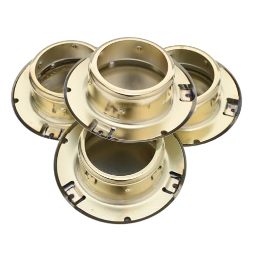 VALICLUD 4 Stück Sprinklerkopf-abdeckung aus Kupfer Verdeckter Deckenmontage-schutz mit Gewinde Professioneller Sprinklerkopf-schutz für Innen Außenbereiche Einfache Installation Nahtlose von VALICLUD