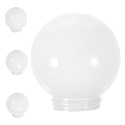 VALICLUD 4 Stück Teiliges Acryl Kugel Lampenschirm Outdoor Wetterfest Robust für Garten Terrasse Veranda Ersatz Lampenschutz Weiß Milchig Ø Vielseitig Schützend und Langlebig VALICLUD 4 Stück Teiliges Acryl Kugel Lampenschirm Outdoor Wetterfest Robust für Garten Terrasse Veranda Ersatz Lampenschutz Weiß Milchig Ø Vielseitig Schützend und Langlebig von VALICLUD