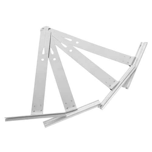 VALICLUD 4 Stück Teiliges Aluminiumlegierung Rollladenaufhängefedern Fensterläden Ersatzteile mit Edelstahl Langlebig und Sicher für Flexible Rollladenreparatur und Einfache Montage von VALICLUD