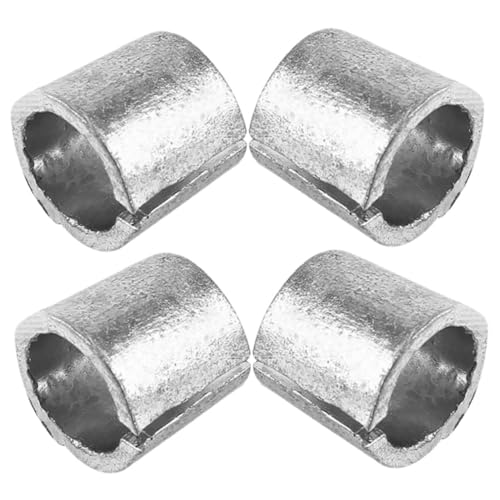 VALICLUD 4 Stück Teiliges Auto batteriepol adapter Metalllegierung Vielseitige Batteriepolhülsen und Post shims für Positive und Negative Polklemmen Langlebiger Batterieanschlusskonverter von VALICLUD