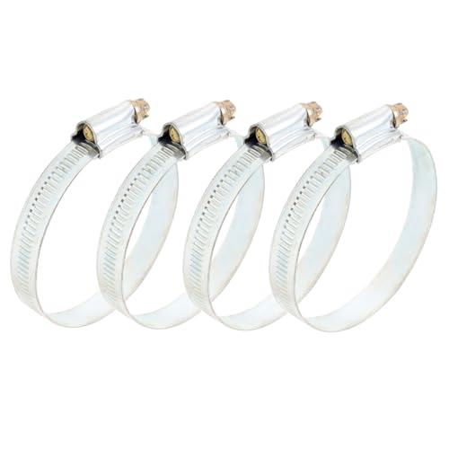 VALICLUD 4 Stück Teiliges Metall Schlauchschellen Set Verstellbare Poolschlauch Klemmen Langlebige Feuerwehrschlauch Schellen für Auto Motorrad und Anwendungen VALICLUD 4 Stück Teiliges Metall Schlauchschellen Set Verstellbare Poolschlauch Klemmen Langlebige Feuerwehrschlauch Schellen für Auto Motorrad und Anwendungen von VALICLUD