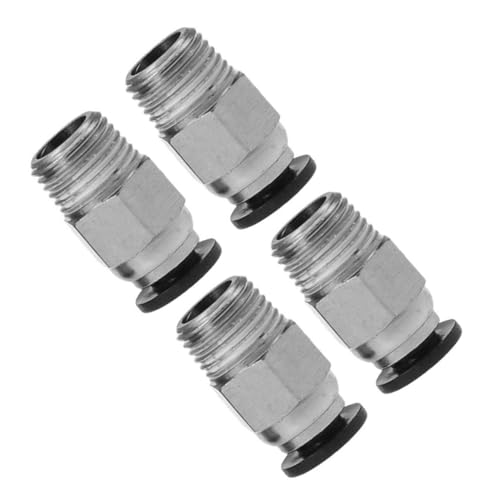 VALICLUD 4 Stück Teiliges Pneumatisches Geradeverbinder Metall Drucker Hotend Schnelle Steckverbindung Stabile Leistung Einfache Installation Kompatibel mit Ptfe schläuchen VALICLUD 4 Stück Teiliges Pneumatisches Geradeverbinder Metall Drucker Hotend Schnelle Steckverbindung Stabile Leistung Einfache Installation Kompatibel mit Ptfe schläuchen von VALICLUD