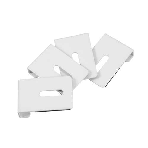 VALICLUD 4 Stück Teiliges Spiegelhalter Edelstahl mit Breitem Kanal Schwerer Wandmontage halterung für Rahmenlose Spiegel Inklusive Schrauben für Große Schwere Spiegel Geeignet VALICLUD 4 Stück Teiliges Spiegelhalter Edelstahl mit Breitem Kanal Schwerer Wandmontage halterung für Rahmenlose Spiegel Inklusive Schrauben für Große Schwere Spiegel Geeignet von VALICLUD