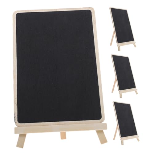 VALICLUD 4 Stück Teiliges Stehende Kreidetafeln aus Buchenholz Kleine Tisch schiefertafeln mit Glatter Oberfläche Beschriftbar mit Kreide und Marker Wiederverwendbar für Cafés und VALICLUD 4 Stück Teiliges Stehende Kreidetafeln aus Buchenholz Kleine Tisch schiefertafeln mit Glatter Oberfläche Beschriftbar mit Kreide und Marker Wiederverwendbar für Cafés und von VALICLUD