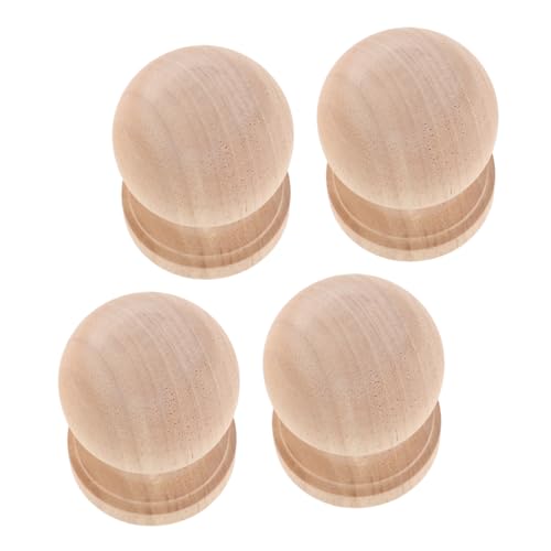 VALICLUD 4 Stück Teiliges Unlackierte Holz Baluster Spindeln Dekorative Kleine Säulen für Weinschrank und Schrank Praktische Geländerabsicherung Vielseitig Einsetzbar Naturholzfinish VALICLUD 4 Stück Teiliges Unlackierte Holz Baluster Spindeln Dekorative Kleine Säulen für Weinschrank und Schrank Praktische Geländerabsicherung Vielseitig Einsetzbar Naturholzfinish von VALICLUD