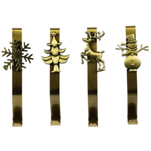 VALICLUD 4 Stück Teiliges Weihnachtshaken aus Robustem Kamingeeignete Rostfreie Xmas Stocking Hooks Vielseitig für Strümpfe Geschenke Girlanden und Dekoration für Festliche Kamin und VALICLUD 4 Stück Teiliges Weihnachtshaken aus Robustem Kamingeeignete Rostfreie Xmas Stocking Hooks Vielseitig für Strümpfe Geschenke Girlanden und Dekoration für Festliche Kamin und von VALICLUD