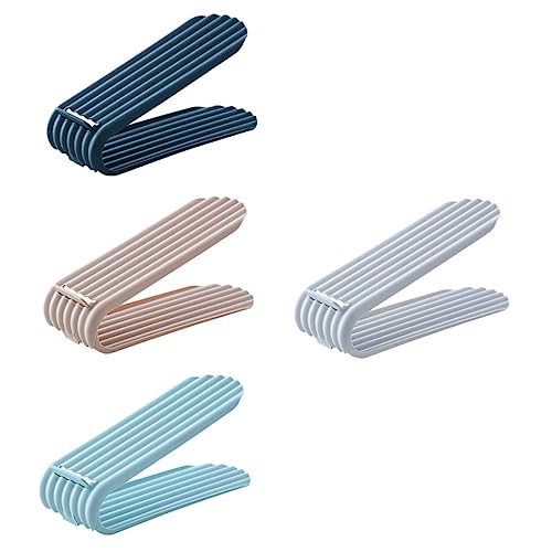 VALICLUD 4 Stück Teiliges Zweistufiges Kunststoff schuhregal zur Platzsparenden Schuhaufbewahrung Verstellbare Schuhhalter für Schrank und Zuhause Wiederverwendbar Geeignet Zufällige Farbe VALICLUD 4 Stück Teiliges Zweistufiges Kunststoff schuhregal zur Platzsparenden Schuhaufbewahrung Verstellbare Schuhhalter für Schrank und Zuhause Wiederverwendbar Geeignet Zufällige Farbe von VALICLUD