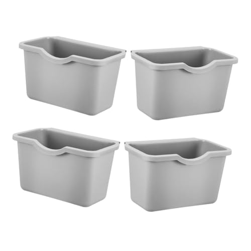 VALICLUD 4 Stück Wand-mülleimer Küche Hängend Kleiner Abfalleimer Kompostbehälter Kunststoff Abfallbehälter Unter Spüle Platzsparend Für Küchenabfälle Und Haushaltsmüll VALICLUD 4 Stück Wand-mülleimer Küche Hängend Kleiner Abfalleimer Kompostbehälter Kunststoff Abfallbehälter Unter Spüle Platzsparend Für Küchenabfälle Und Haushaltsmüll von VALICLUD