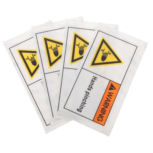 VALICLUD 4 Stück Warnhinweis Aufkleber Selbstklebend Handschaden Warnschild Maschinen Warnung Klare Drucke Starke Haftung für Werkstatt Baustelle Dock VALICLUD 4 Stück Warnhinweis Aufkleber Selbstklebend Handschaden Warnschild Maschinen Warnung Klare Drucke Starke Haftung für Werkstatt Baustelle Dock von VALICLUD