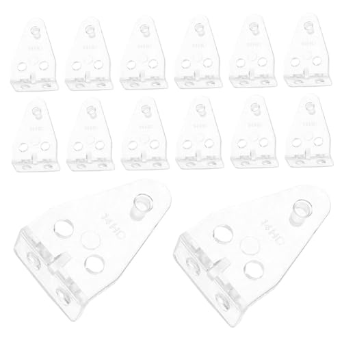 VALICLUD 40 Stück Blind Hold Down Halterungen Blind Fixing Hooks für Fenster und Jalousien Transparente Vorhangzubehör Platzsparend und Unauffällig für Verschiedene Fensterarten von VALICLUD