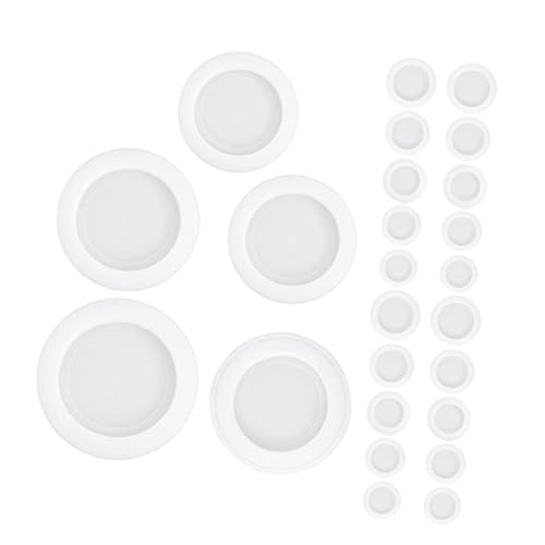 VALICLUD 40 Stück Piggy Bank Gummistopfen Weiß Rund Ersatzverschluss für Münzbox Sparbüchse Flexible Elastische Dichtung für Zuhause und Büro VALICLUD 40 Stück Piggy Bank Gummistopfen Weiß Rund Ersatzverschluss für Münzbox Sparbüchse Flexible Elastische Dichtung für Zuhause und Büro von VALICLUD