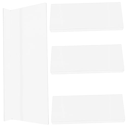 VALICLUD 4 Stück Spritzschutz für Badewanne PVC Wasserstopper Transparent Ölbeständig für Badezimmer und Dusche Langlebig Installieren VALICLUD 4 Stück Spritzschutz für Badewanne PVC Wasserstopper Transparent Ölbeständig für Badezimmer und Dusche Langlebig Installieren von VALICLUD