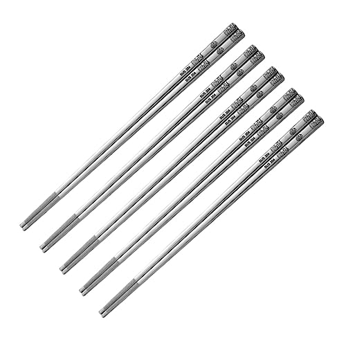 VALICLUD 5 Paare Essstäbchen Rutsch Chopsticks Spülmaschinenfest Komfortabel und Geschmackneutral für Sushi und Asiatische Küche VALICLUD 5 Paare Essstäbchen Rutsch Chopsticks Spülmaschinenfest Komfortabel und Geschmackneutral für Sushi und Asiatische Küche von VALICLUD