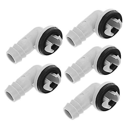 VALICLUD 5 Stück Ablaufschlauch Adapter Set für Klimaanlagen Teiliges Sortiment mit Gebogenem Wetterfest für Fenster und Split Geräte VALICLUD 5 Stück Ablaufschlauch Adapter Set für Klimaanlagen Teiliges Sortiment mit Gebogenem Wetterfest für Fenster und Split Geräte von VALICLUD
