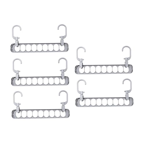 VALICLUD 5 Stück Multifunktionaler Kleiderbügel Platzsparend Stabiler Wäscheständer Zum Ordnen Und Trocknen Mehrfach Kleidungshalter Für Zuhause VALICLUD 5 Stück Multifunktionaler Kleiderbügel Platzsparend Stabiler Wäscheständer Zum Ordnen Und Trocknen Mehrfach Kleidungshalter Für Zuhause von VALICLUD