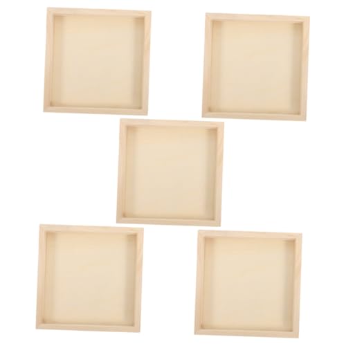 VALICLUD 5 Stück Teiliges Kleine Holztabletts Sortierbehälter aus Robustem Naturholz Leichter Puzzlehalter Teilige Sechseitige Blockpuzzles Praktisch für Organisation und Transport VALICLUD 5 Stück Teiliges Kleine Holztabletts Sortierbehälter aus Robustem Naturholz Leichter Puzzlehalter Teilige Sechseitige Blockpuzzles Praktisch für Organisation und Transport von VALICLUD