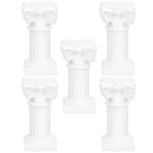 VALICLUD 5 Stück Teiliges Miniatur Römische Säule Resin Statue Klassisches Retro Ornament Feine Handarbeit Wohn Hochzeit Deko Micro Landschaft Dekofiguren VALICLUD 5 Stück Teiliges Miniatur Römische Säule Resin Statue Klassisches Retro Ornament Feine Handarbeit Wohn Hochzeit Deko Micro Landschaft Dekofiguren von VALICLUD