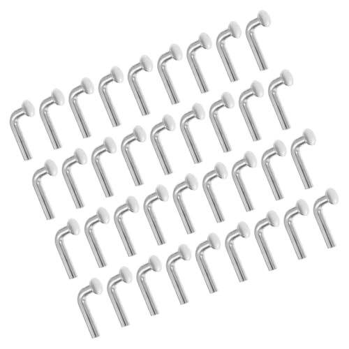 VALICLUD 50 Stück Teiliges Palettenregal sicherheitsset J haken Verzinkt Robuste Pins für Palettenregale Heavy Duty Clips für Lager und Regalsysteme Paletten sicherheitsstecker von VALICLUD