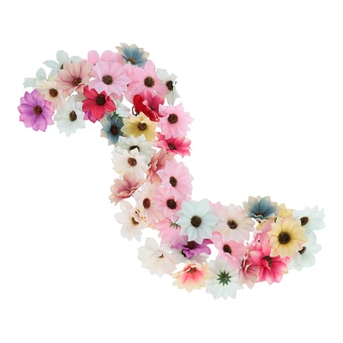 VALICLUD 50Stücke Köpfe Künstliche Blumenköpfe für DIY Dekoration Lebensechte Blumen für Hochzeiten Partys Bastelprojekte und Tortendeko Gemischt VALICLUD 50Stücke Köpfe Künstliche Blumenköpfe für DIY Dekoration Lebensechte Blumen für Hochzeiten Partys Bastelprojekte und Tortendeko Gemischt von VALICLUD