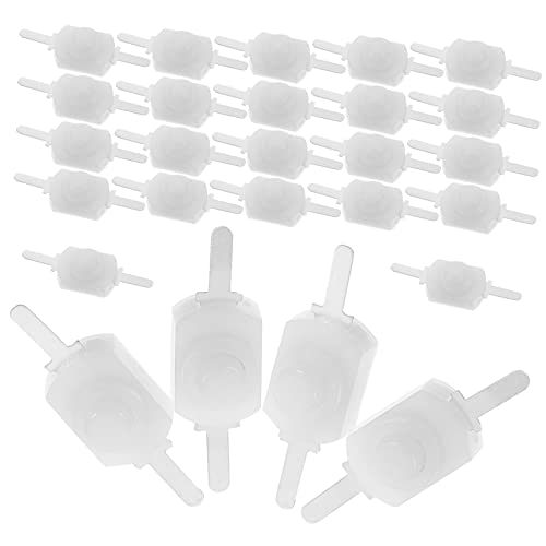 VALICLUD 50Stücke Mini Lichtschalter Selbstsperrende Mikroschalter für Taschenlampen Elektronische DIY Projekte Pin Design Installieren Praktisch Kompakt von VALICLUD