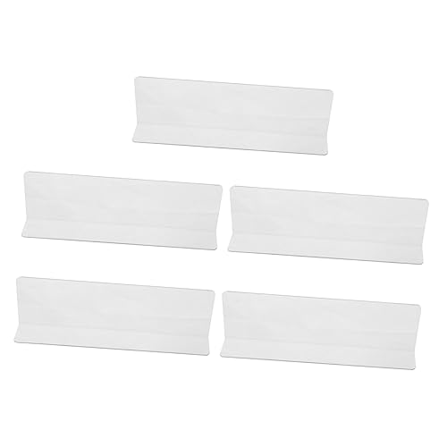 VALICLUD 5Stücke Regalteiler für Supermärkte Robuste Warenregal Trenner und Langlebig für Organisation Einfache Klassifizierung VALICLUD 5Stücke Regalteiler für Supermärkte Robuste Warenregal Trenner und Langlebig für Organisation Einfache Klassifizierung von VALICLUD