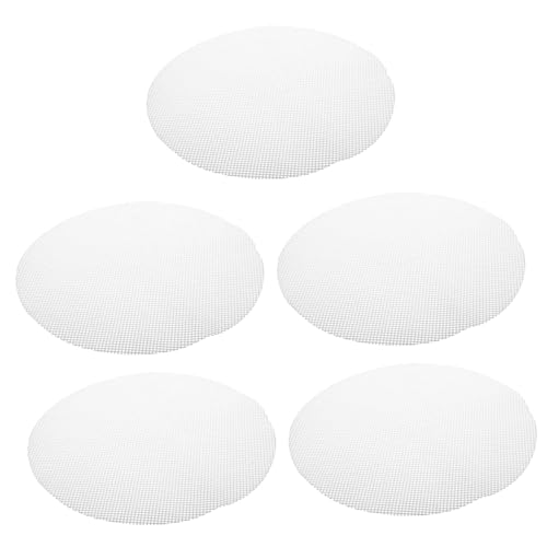 VALICLUD 5Stücke Wiederverwendbare Matte Antihaft Dämpfer Unterlage für Dim Sum Gedämpfte Brötchen Hohe Festigkeit Leicht zu Reinigen Hitzebeständig von VALICLUD
