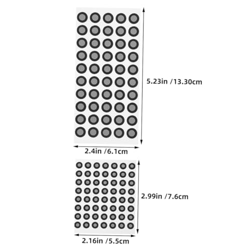 VALICLUD 6 Blätter Teiliges Scanner Marker Reflektierende Markierungspunkte für Präzise Referenzierung Kompatibel mit Handheld Scannern für Architektur Ingenieurwesen Design Zeitsparend von VALICLUD