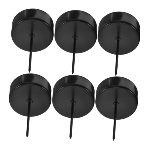VALICLUD 6 Stück Metall Kerzenhalter mit Dorn Stabkerzen Halterung für Adventskranz Floral Centerpiece Party Dekoration Robuster Metall Kerzenständer für Festliche Tischdeko von VALICLUD