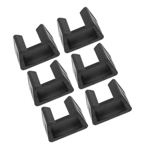 VALICLUD 6 Stück Teiliges Möbelverbinder Clips für Patio Sofas mit Rutschfestem Innenprofil Einfache Montage ohne Werkzeug Vielseitig für Wicker Gartenmöbel Fester Halt Dekoratives Design von VALICLUD